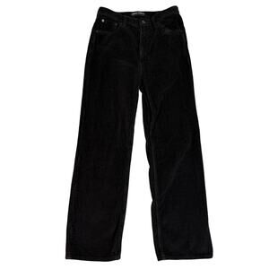 Denim Forum The Arlo High Rise Straight Corduroy Jeans Womens Size 27